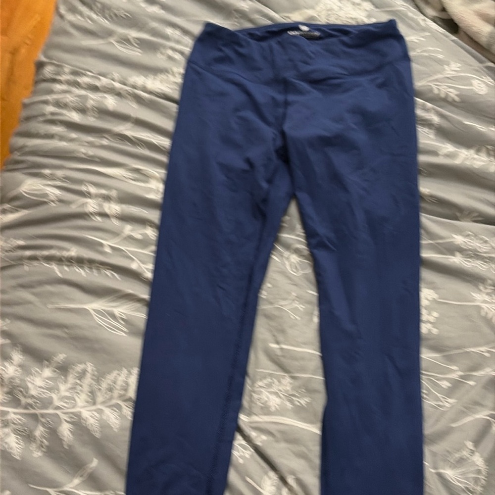 Blue 90 degree leggings